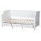 Baxton Studio Lowri Classic and Traditional White Finished Wood Twin Size 3Drawer Daybed 222-12598-ZORO - alternate 7
